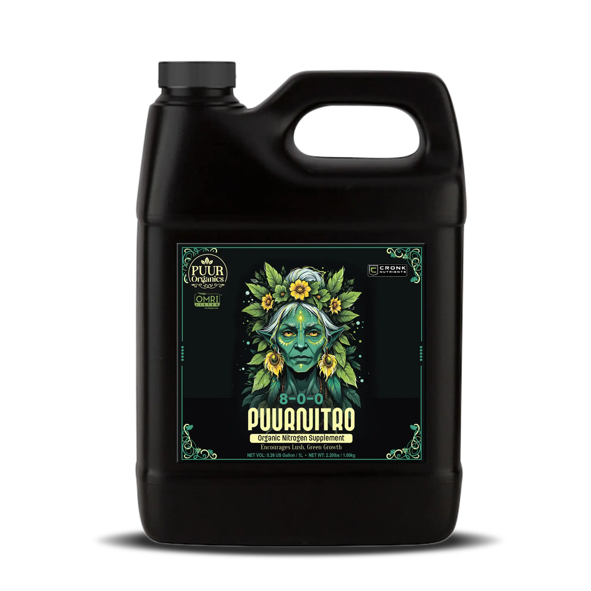 liquid organic nitrogen fertilizer PuurNitro 8-0-0 Organic Nitrogen Liquid Fertilizer
