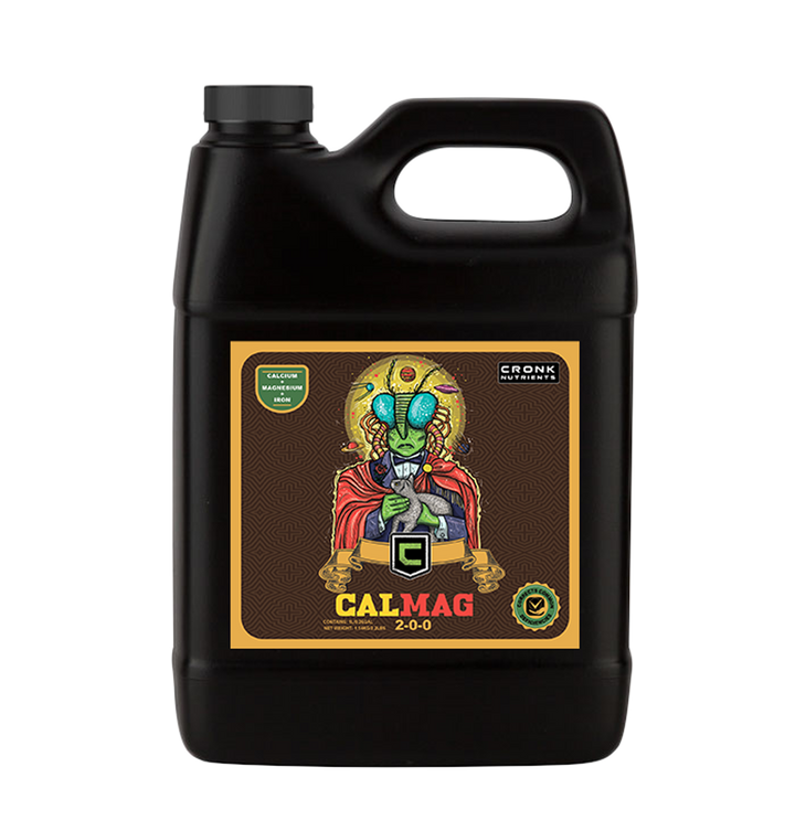 1L Bottle of Cronk Nutrients CalMag Mockup