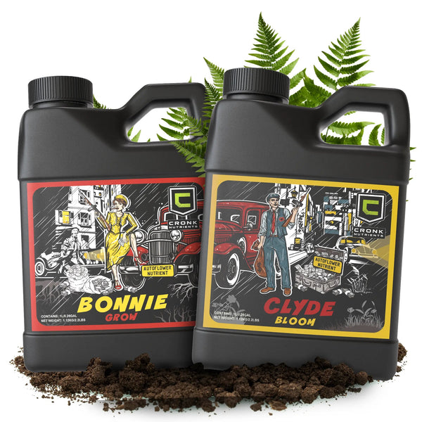 Bonnie & Clyde AutoFlower Nutrients Base Kit Cronk Nutrients