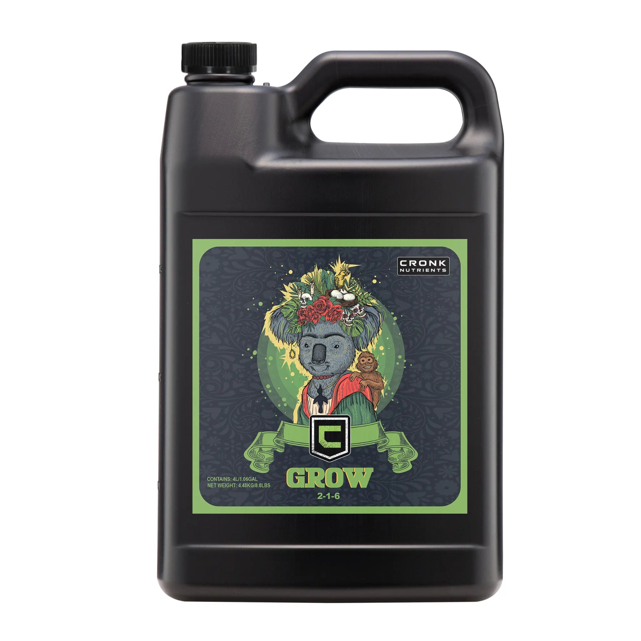 Cronk Grow 2-1-6 | Vegetative Stage Plant Fertilizer
