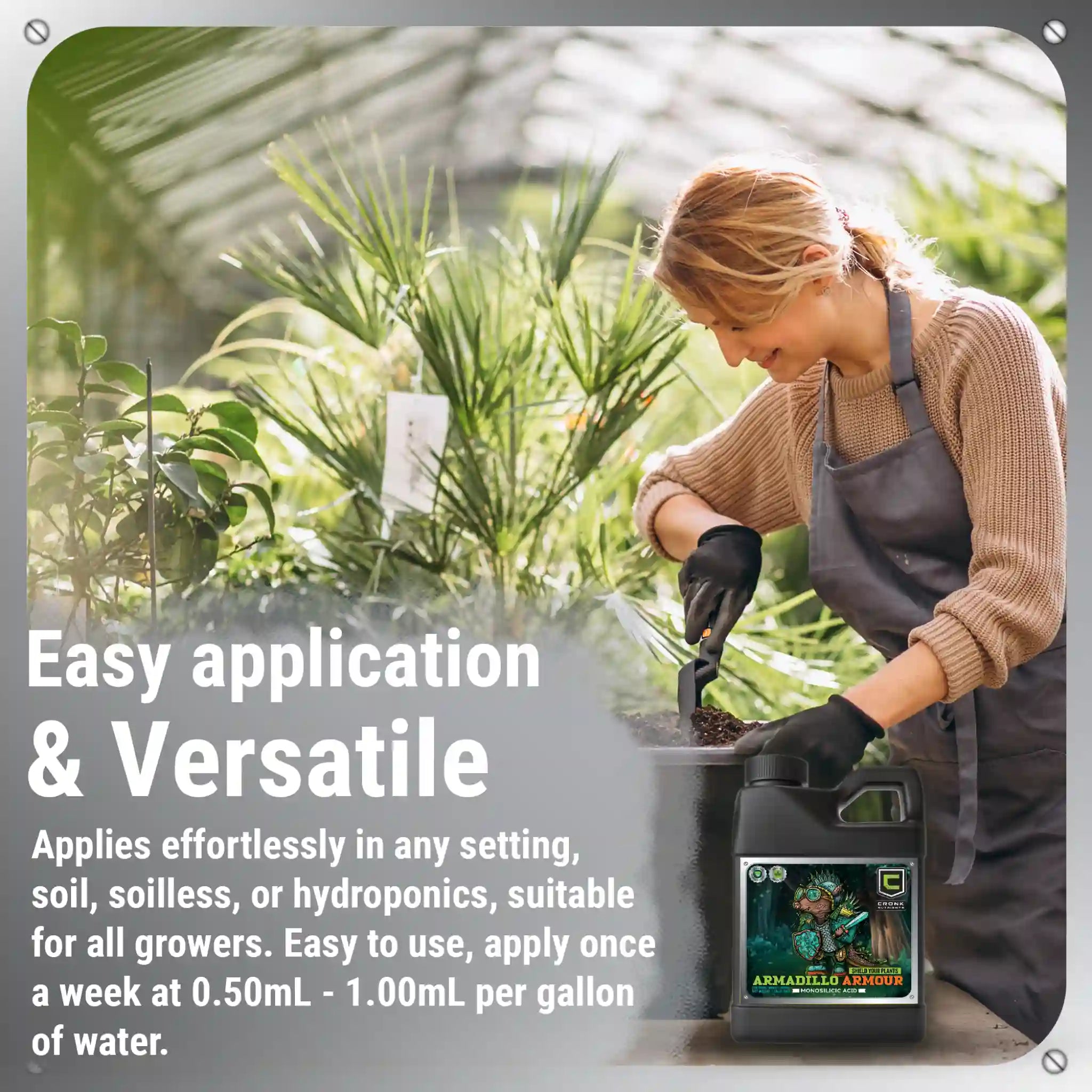 Cronk Armadillo Armour | Silica for Stronger Plants