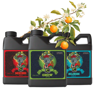 Cronk Classic 3-Part Kit | Micro + Grow + Bloom Fertilizer Set