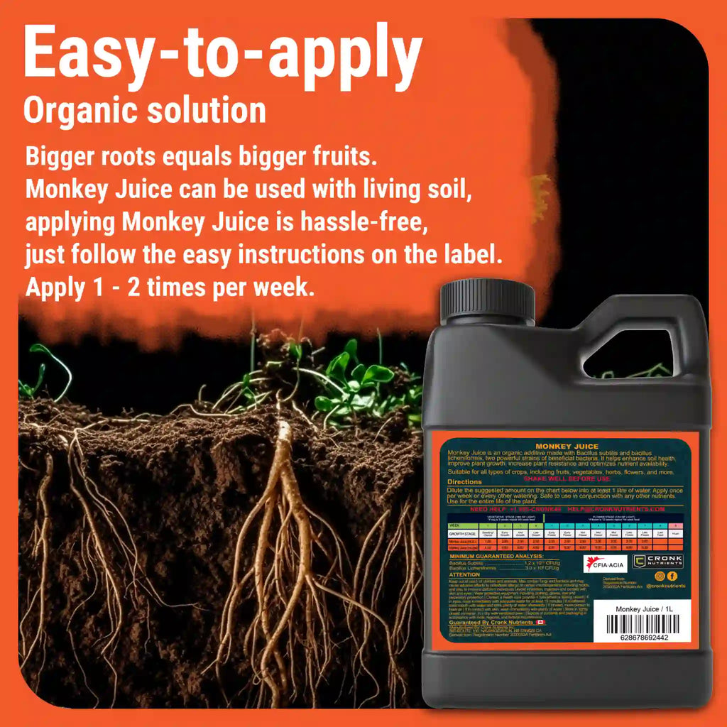 Cronk Monkey Juice | Beneficial Bacteria Root Booster