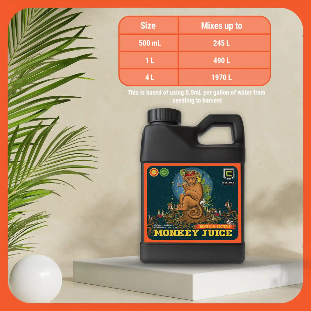 Cronk Monkey Juice | Beneficial Bacteria Root Booster