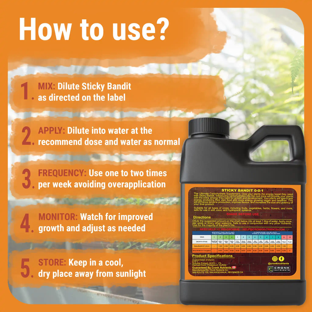 Cronk Sticky Bandit | Carb & Terpene Flavor Booster
