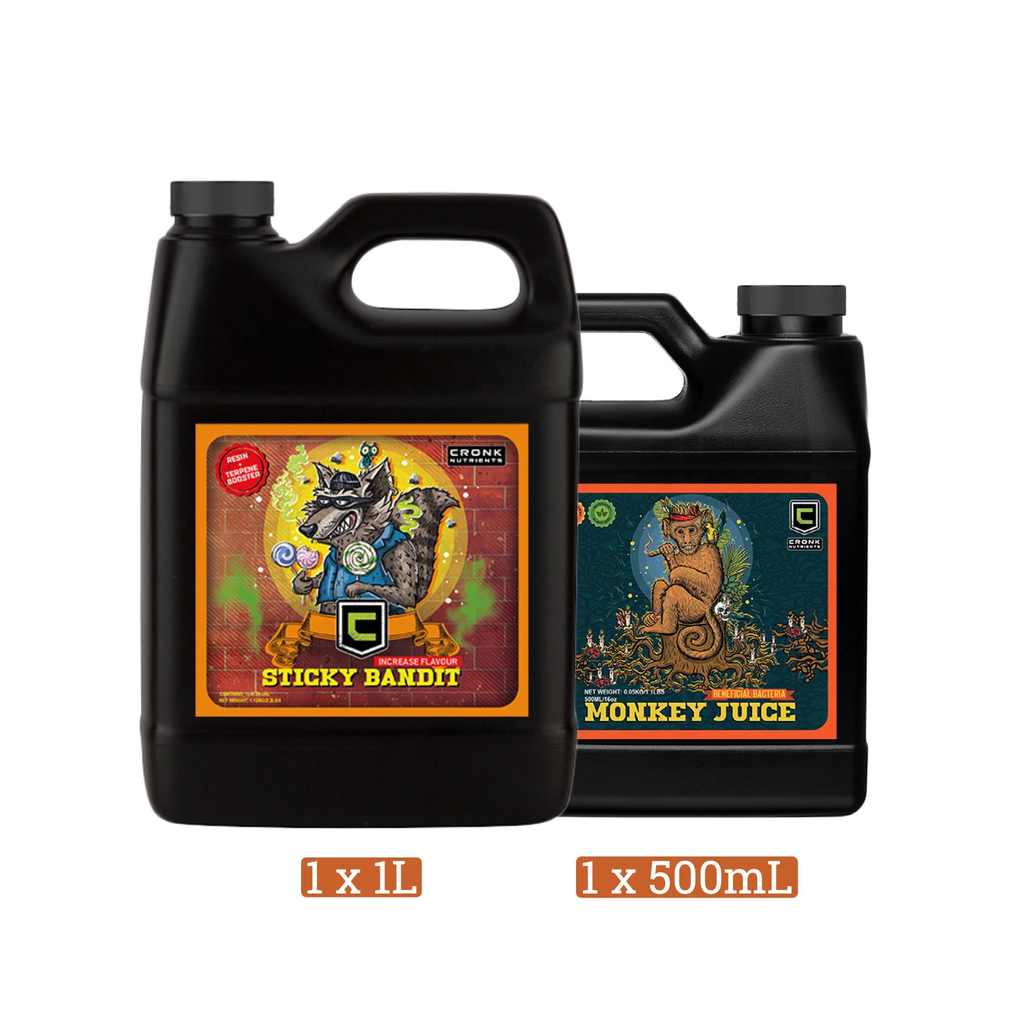 Microbes + Carbs Root & Terpene Booster Bundle | Cronk Nutrients